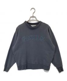 UNION LAUNCH（ユニオンランチ）の古着「SMILE PULL OVER　スウェット　1138 HV」｜グレー