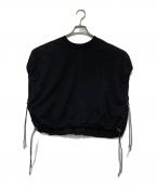 Ujoh×STUDIOUSウジョー×ステュディオス）の古着「別注Drawcord Short T」｜ブラック