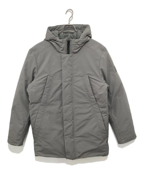 G-STAR RAW（ジースターロゥ）G-STAR RAW (ジースターロゥ) Clean Vodan Hooded Parka　フーデッドロングコート　D27786-D908-1260 グレー サイズ:Mの古着・服飾アイテム