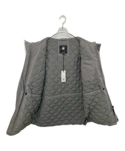 G-STAR RAW（ジースターロゥ）G-STAR RAW (ジースターロゥ) Clean Vodan Hooded Parka　フーデッドロングコート　D27786-D908-1260 グレー サイズ:Mの古着・服飾アイテム