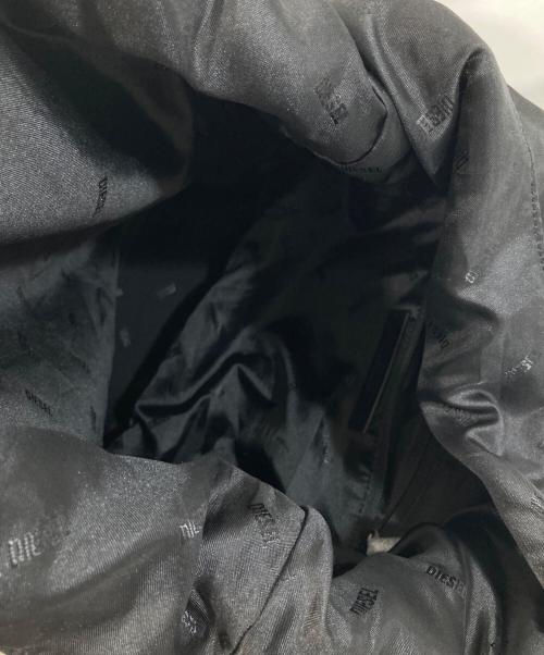 DIESEL（ディーゼル）DIESEL (ディーゼル) DRAPE TOTE　ドレープトート　X09858 ブラックの古着・服飾アイテム