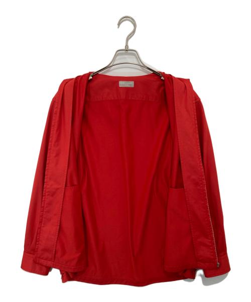 COMME des GARCONS HOMME（コムデギャルソン オム）COMME des GARCONS HOMME (コムデギャルソン オム) ジップアップジャケット　HB-040600　AD1993 田中オム レッド サイズ:記載なしの古着・服飾アイテム