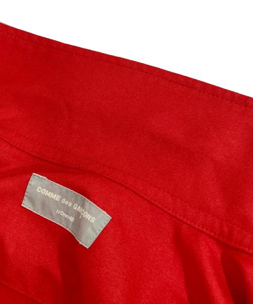 COMME des GARCONS HOMME（コムデギャルソン オム）COMME des GARCONS HOMME (コムデギャルソン オム) ジップアップジャケット　HB-040600　AD1993 田中オム レッド サイズ:記載なしの古着・服飾アイテム