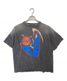 SAINT MICHAEL（セントマイケル）の古着「SS TEE/BIRTH AND DEATH　25AW　	SM-HR1-0000-007」｜グレー