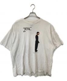 SAINT MICHAEL（セントマイケル）の古着「2PAC 2PC SS TEE　トゥパック ツーピーシー ショートスリーブ ティ　SM-HR8-0000-C15」｜ホワイト