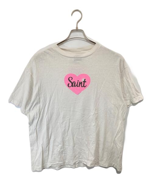 SAINT MICHAEL（セントマイケル）SAINT MICHAEL (セントマイケル) HEART SAINT SS TEE　ハート セント ショートスリーブ ティー　25SS　SM-HR1-0000-019 ホワイト サイズ:Mの古着・服飾アイテム