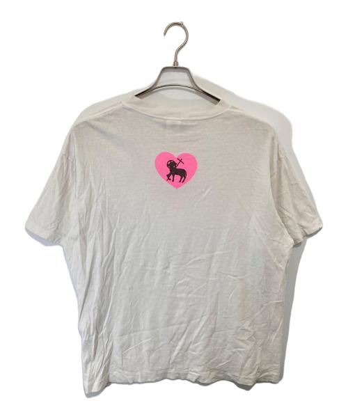 SAINT MICHAEL（セントマイケル）SAINT MICHAEL (セントマイケル) HEART SAINT SS TEE　ハート セント ショートスリーブ ティー　25SS　SM-HR1-0000-019 ホワイト サイズ:Mの古着・服飾アイテム