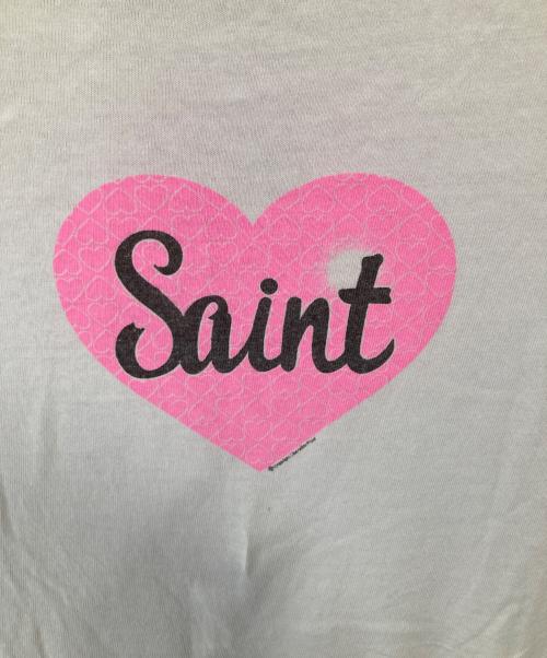 SAINT MICHAEL（セントマイケル）SAINT MICHAEL (セントマイケル) HEART SAINT SS TEE　ハート セント ショートスリーブ ティー　25SS　SM-HR1-0000-019 ホワイト サイズ:Mの古着・服飾アイテム