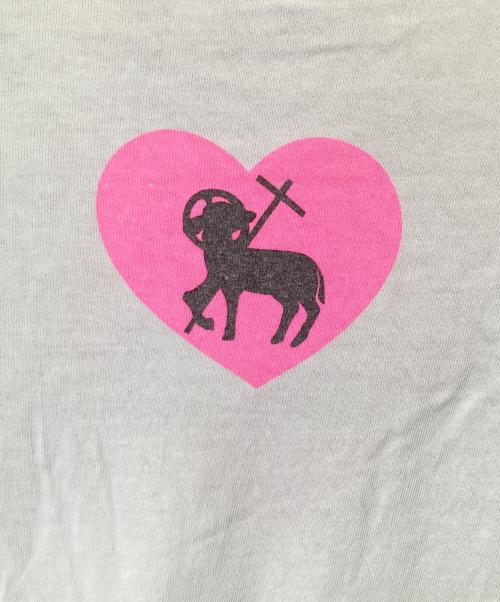 SAINT MICHAEL（セントマイケル）SAINT MICHAEL (セントマイケル) HEART SAINT SS TEE　ハート セント ショートスリーブ ティー　25SS　SM-HR1-0000-019 ホワイト サイズ:Mの古着・服飾アイテム