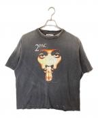 SAINT MICHAELセントマイケル）の古着「2PAC TEE　トゥーパック・ティー　25SS　SM-HR8-0000-C14」｜ブラック