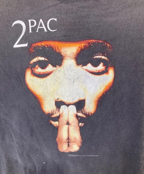 SAINT MICHAEL（セントマイケル）SAINT MICHAEL (セントマイケル) 2PAC TEE　トゥーパック・ティー　25SS　SM-HR8-0000-C14 ブラック サイズ:XLの古着・服飾アイテム