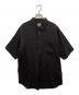 BLACK COMME des GARCONS（ブラックコムデギャルソン）の古着「AD2022　サテンS/Sシャツ　1K-B016」｜ブラック
