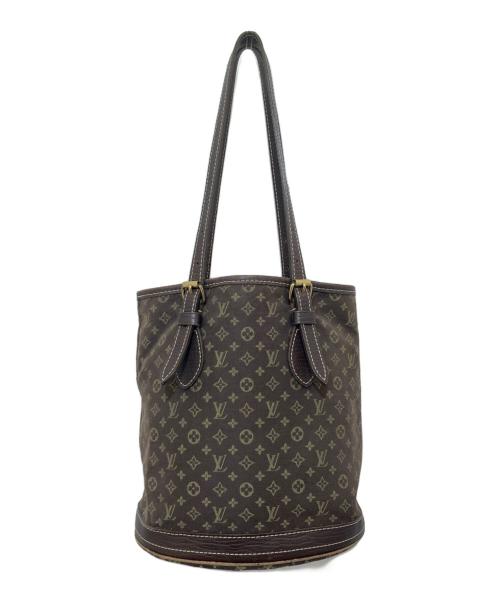 LOUIS VUITTON（ルイ ヴィトン）LOUIS VUITTON (ルイ ヴィトン) ミニラン バケットPMトートバッグ M95226 ブラウンの古着・服飾アイテム