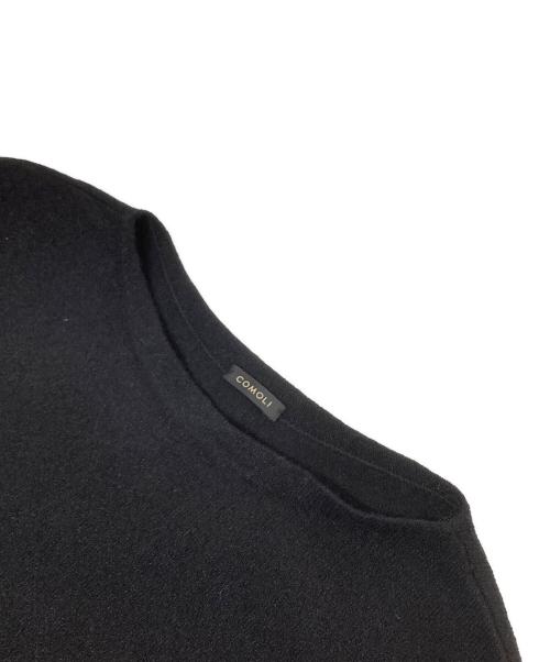COMOLI（コモリ）COMOLI (コモリ) ウール和紙コモリニット　WOOL×JAPANESE PAPER KNIT B01-06004 ブラック サイズ:表記なしの古着・服飾アイテム