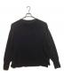 COMOLI (コモリ) ウール和紙コモリニット　WOOL×JAPANESE PAPER KNIT B01-06004 ブラック サイズ:表記なし：36000円