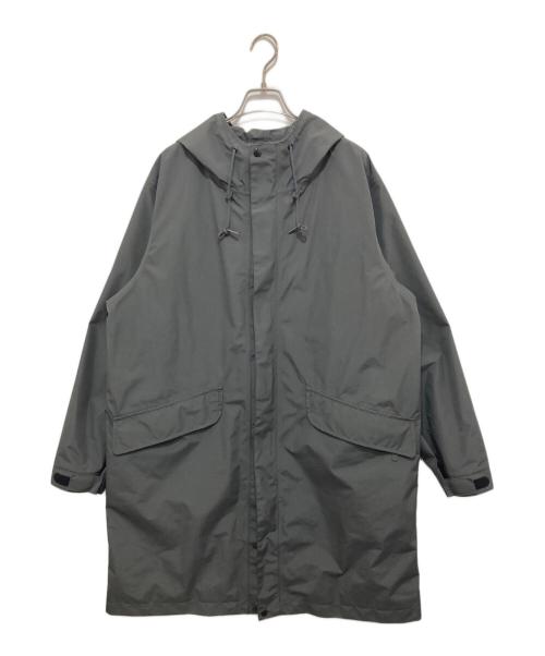 nanamica（ナナミカ）nanamica (ナナミカ) GORE-TEX Shell Coat　フーデッドシェルコート　SUBF921 グレー サイズ:Mの古着・服飾アイテム
