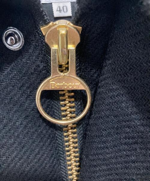 Barbour（バブアー）Barbour (バブアー) SPEY ウールブルゾン　WOOL BLOUSON JACKET　2002268 ブラック サイズ:40の古着・服飾アイテム