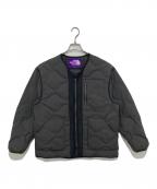 THE NORTHFACE PURPLELABELザ・ノースフェイス パープルレーベル）の古着「Field Down Cardigan(フィールドダウンカーディガン) ND2153N」｜グレー