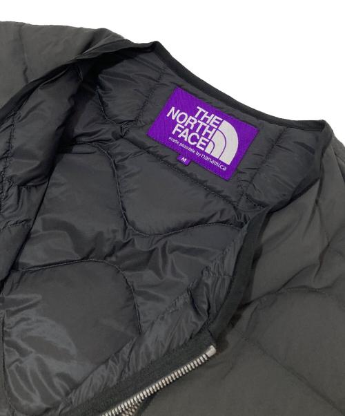 THE NORTHFACE PURPLELABEL（ザ・ノースフェイス パープルレーベル）THE NORTHFACE PURPLELABEL (ザ・ノースフェイス パープルレーベル) Field Down Cardigan(フィールドダウンカーディガン) ND2153N グレー サイズ:Mの古着・服飾アイテム