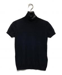 VALENTINO（ヴァレンティノ）の古着「ノースリーブニット」｜ブラック