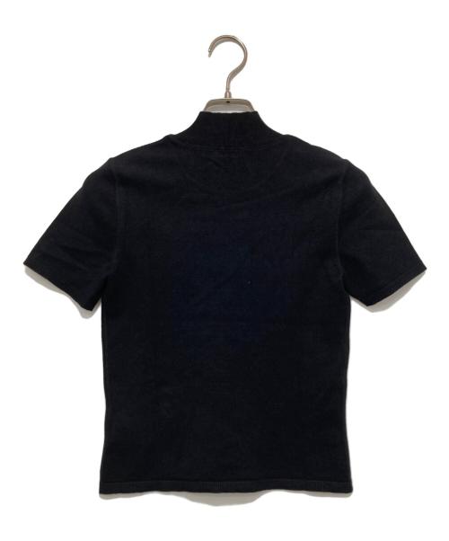ALEXANDER WANG（アレキサンダー・ワン）ALEXANDER WANG (アレキサンダー・ワン) 半袖ニット ブラック サイズ:XSの古着・服飾アイテム