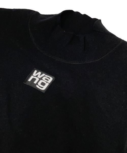 ALEXANDER WANG（アレキサンダー・ワン）ALEXANDER WANG (アレキサンダー・ワン) 半袖ニット ブラック サイズ:XSの古着・服飾アイテム
