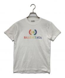 BALENCIAGA（バレンシアガ）の古着「プリントTシャツ」｜ホワイト