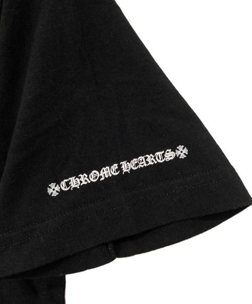 CHROME HEARTS（クロムハーツ）CHROME HEARTS (クロムハーツ) CHプラスクロスプリントポケットT ブラック サイズ:XSの古着・服飾アイテム