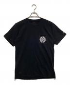 CHROME HEARTSクロムハーツ）の古着「Horseshoe Pocket T-Shirt ホースシューポケットTシャツ 2212-304-0050」｜ブラック