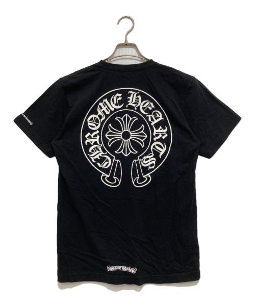 CHROME HEARTS（クロムハーツ）CHROME HEARTS (クロムハーツ) Horseshoe Pocket T-Shirt ホースシューポケットTシャツ 2212-304-0050 ブラック サイズ:Mの古着・服飾アイテム