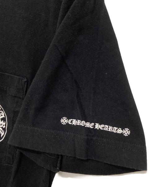 CHROME HEARTS（クロムハーツ）CHROME HEARTS (クロムハーツ) Horseshoe Pocket T-Shirt ホースシューポケットTシャツ 2212-304-0050 ブラック サイズ:Mの古着・服飾アイテム