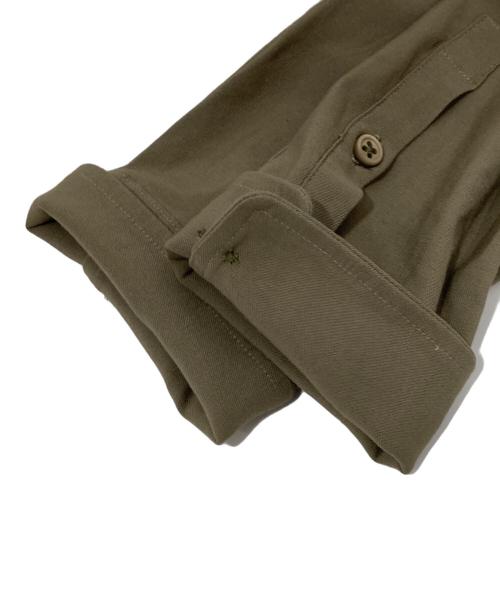 MUSE de Deuxieme Classe（ミューズ ドゥーズィエム クラス）MUSE de Deuxieme Classe (ミューズ ドゥーズィエム クラス) STRETCH TWILL CACHE シャツ ベージュ サイズ:Fの古着・服飾アイテム