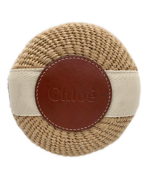 Chloe（クロエ）Chloe (クロエ) Woodyスモールバスケット 03-21-68-65 ベージュの古着・服飾アイテム