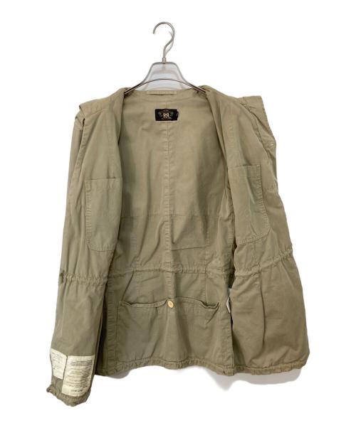 RRL（ダブルアールエル）RRL (ダブルアールエル) ユーティリティジャケット　JR-PM-HA-6012 ベージュ サイズ:Lの古着・服飾アイテム
