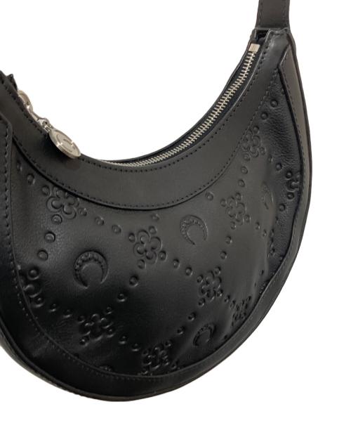 MARINE SERRE（マリーンセル）marine serre (マリーンセル) Moon Diamant Eclips ショルダーバッグ ブラックの古着・服飾アイテム