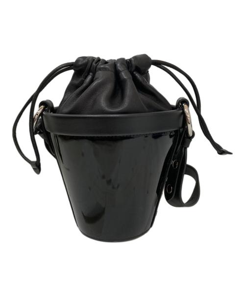 Maison Margiela（メゾンマルジェラ）Maison Margiela (メゾンマルジェラ) ミニファイアーバケットクロスボディバッグ ブラックの古着・服飾アイテム