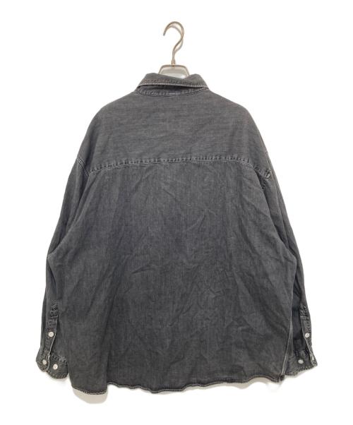 WTAPS（ダブルタップス）WTAPS (ダブルタップス) BD 04 LS COTTON．DENIM ブラック サイズ:X 04の古着・服飾アイテム