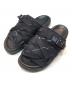 VISVIM（ビズビム）の古着「ペイント加工 ストラップサンダル」｜ブラック
