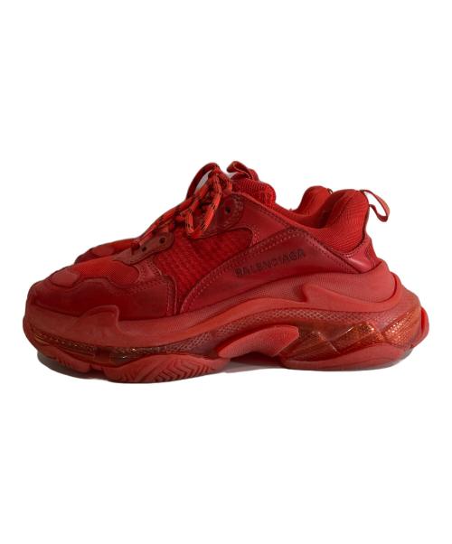 BALENCIAGA（バレンシアガ）BALENCIAGA (バレンシアガ) Triple S レッド サイズ:41の古着・服飾アイテム