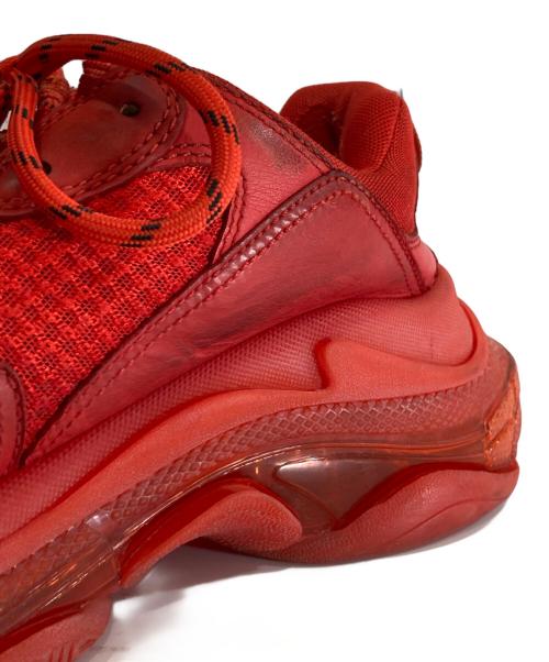 BALENCIAGA（バレンシアガ）BALENCIAGA (バレンシアガ) Triple S レッド サイズ:41の古着・服飾アイテム