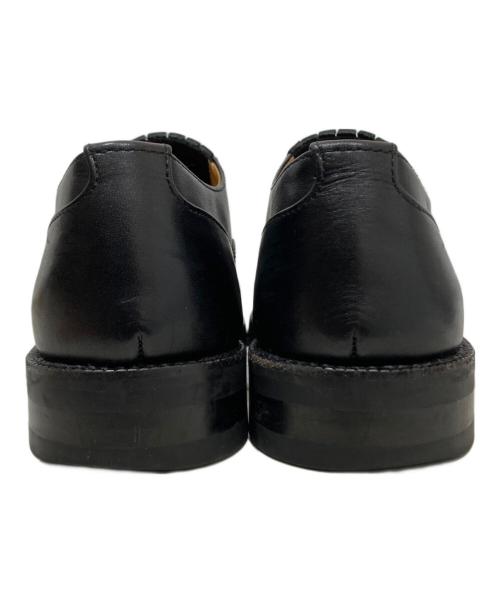 HENDER SCHEME（エンダースキーマ）Hender Scheme (エンダースキーマ) front gore　フロントゴアレザーシューズ ブラック サイズ:3の古着・服飾アイテム