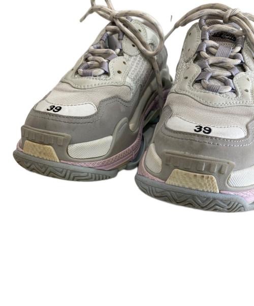 BALENCIAGA（バレンシアガ）BALENCIAGA (バレンシアガ) トリプルS　524039 ホワイト サイズ:39の古着・服飾アイテム