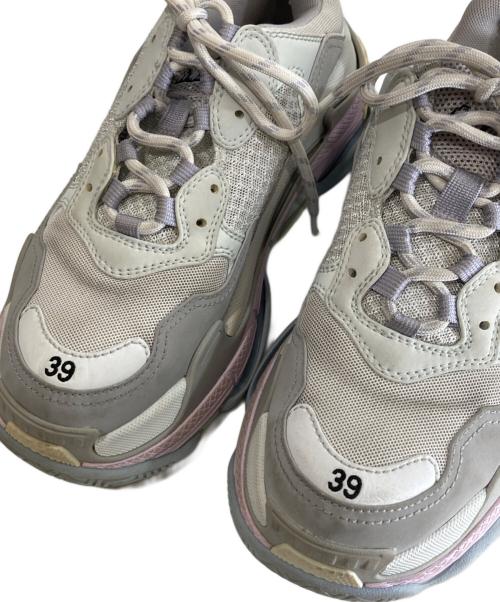 BALENCIAGA（バレンシアガ）BALENCIAGA (バレンシアガ) トリプルS　524039 ホワイト サイズ:39の古着・服飾アイテム