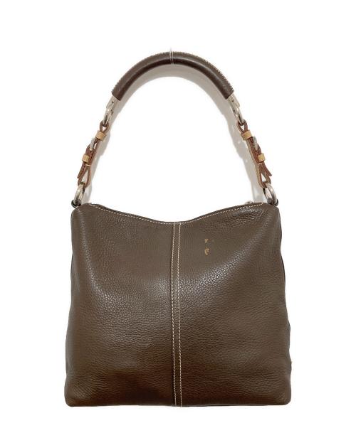 PRADA（プラダ）PRADA (プラダ) NAPPA HANDLE ワンショルダーバッグ BR1847 ブラウン サイズ:　の古着・服飾アイテム