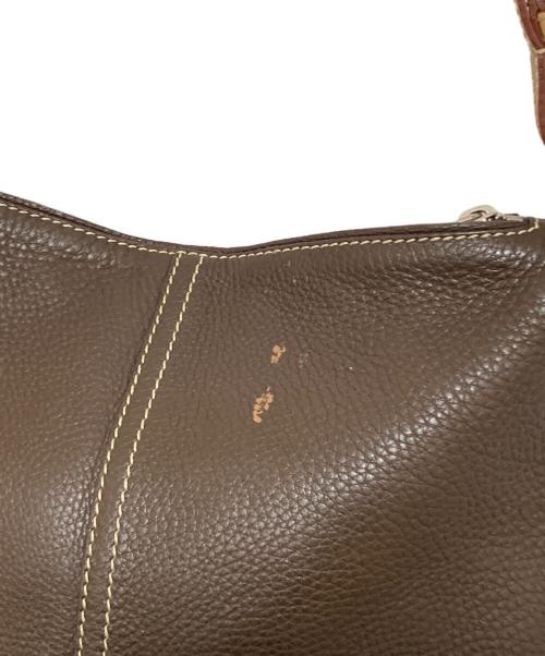 PRADA（プラダ）PRADA (プラダ) NAPPA HANDLE ワンショルダーバッグ BR1847 ブラウン サイズ:　の古着・服飾アイテム