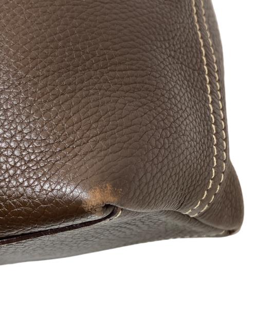 PRADA（プラダ）PRADA (プラダ) NAPPA HANDLE ワンショルダーバッグ BR1847 ブラウン サイズ:　の古着・服飾アイテム