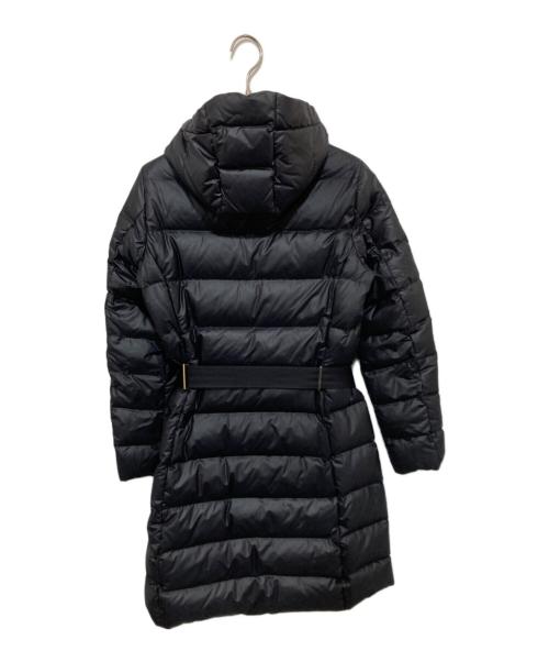 MONCLER（モンクレール）MONCLER (モンクレール) NANTES ベルト付きフーデッドダウンコート　920-093-49349-10 ブラック サイズ:00の古着・服飾アイテム