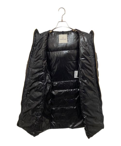 MONCLER（モンクレール）MONCLER (モンクレール) NANTES ベルト付きフーデッドダウンコート　920-093-49349-10 ブラック サイズ:00の古着・服飾アイテム