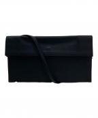 Maison Martin Margielaメゾンマルタンマルジェラ）の古着「ワンショルダーバッグ 13AW Shoulder/Clutch」｜ブラック