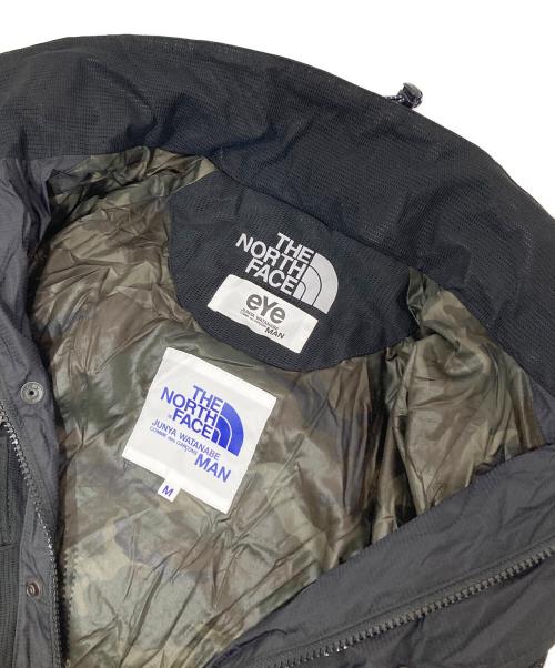 THE NORTH FACE（ザ ノース フェイス）THE NORTH FACE eYe COMME des GARCONS JUNYAWATANABE MAN ナイロンタフタプリントカスタマイズ ジャケット  AD2018 WC-J922 ブラック×オリーブ サイズ:Mの古着・服飾アイテム